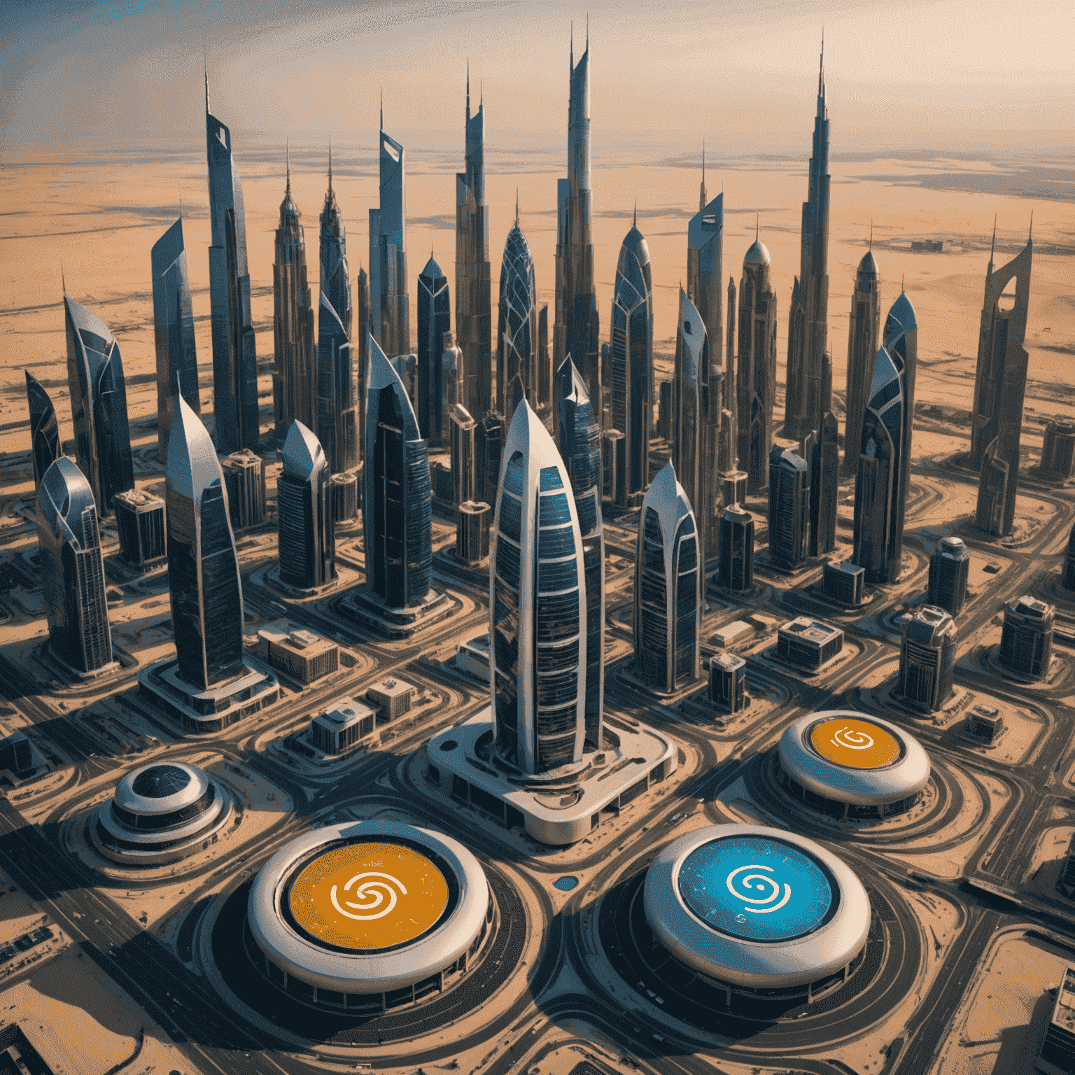 صورة توضيحية لشبكات الجيل الخامس والأجهزة المحمولة الحديثة في دولة الإمارات العربية المتحدة